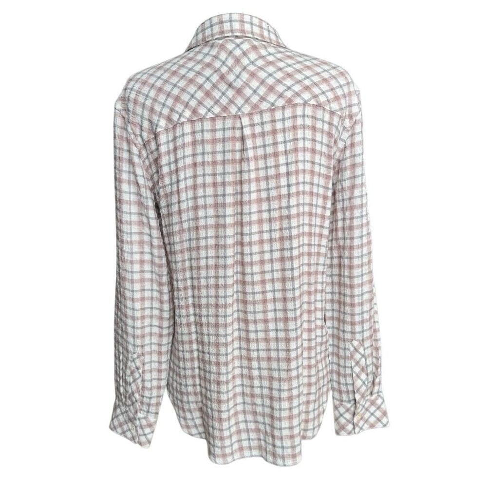 Nwot Rails Brady Button Up Plaid Relaxed Shirt To… - image 4